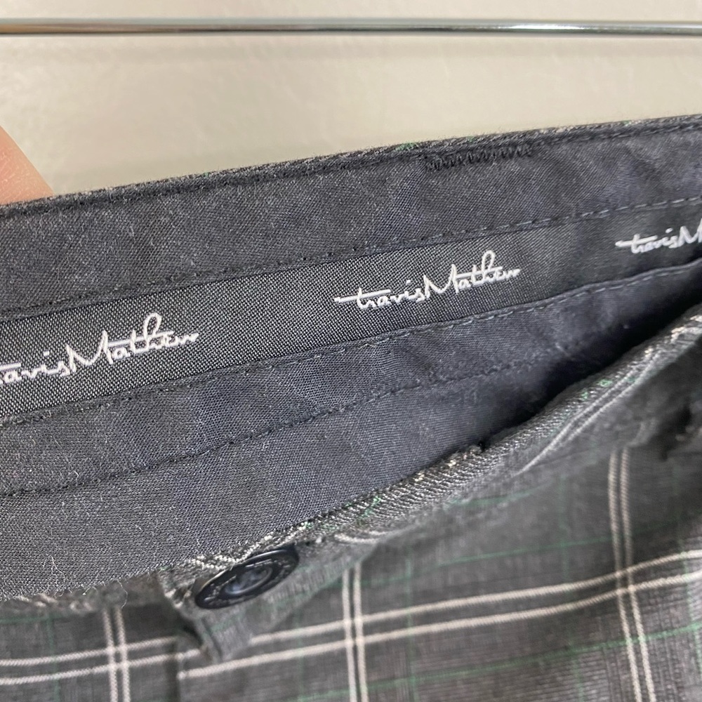 Travis Mathews Gray Grid Plaid Windowpane Chino G… - image 7